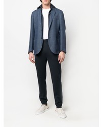 Blazer bleu marine Corneliani