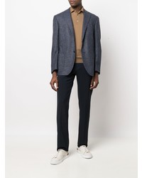 Blazer bleu marine Corneliani