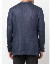 Blazer bleu marine Kiton