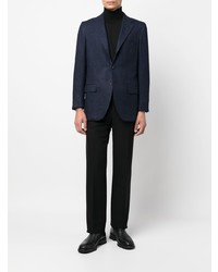 Blazer bleu marine Kiton