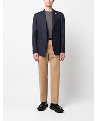 Blazer bleu marine Lardini