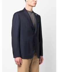 Blazer bleu marine Lardini