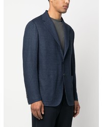 Blazer bleu marine Canali