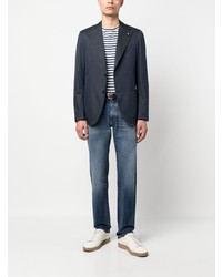 Blazer bleu marine Lardini