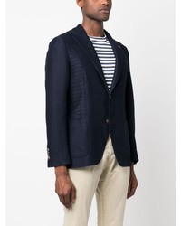 Blazer bleu marine Lardini