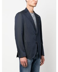 Blazer bleu marine Lardini