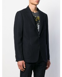 Blazer bleu marine Z Zegna