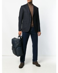 Blazer bleu marine Zegna