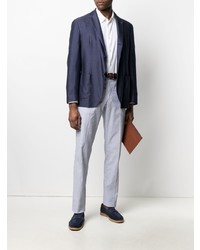 Blazer bleu marine Lardini