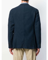 Blazer bleu marine Boglioli