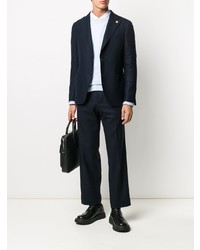 Blazer bleu marine Lardini