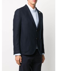 Blazer bleu marine Lardini