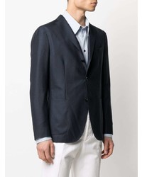 Blazer bleu marine Boglioli