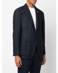 Blazer bleu marine Lardini