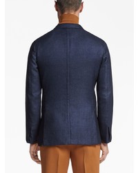 Blazer bleu marine Zegna