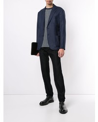 Blazer bleu marine Giorgio Armani