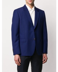 Blazer bleu marine Alexander McQueen