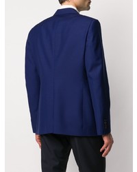 Blazer bleu marine Alexander McQueen