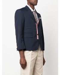 Blazer bleu marine Thom Browne