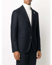 Blazer bleu marine Lardini