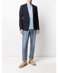 Blazer bleu marine Sandro Paris