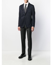 Blazer bleu marine Canali