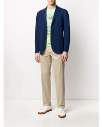 Blazer bleu marine Boglioli