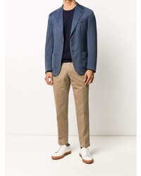 Blazer bleu marine Dell'oglio