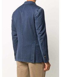 Blazer bleu marine Dell'oglio