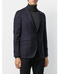 Blazer bleu marine Lardini