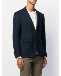 Blazer bleu marine Canali