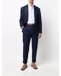 Blazer bleu marine Brunello Cucinelli