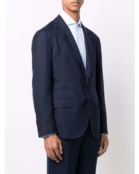 Blazer bleu marine Brunello Cucinelli