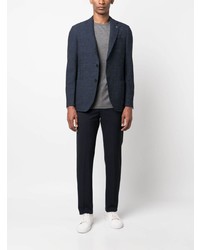 Blazer bleu marine Lardini