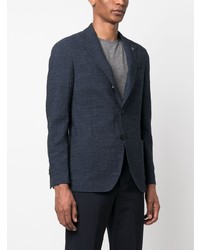 Blazer bleu marine Lardini