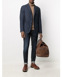 Blazer bleu marine Boglioli