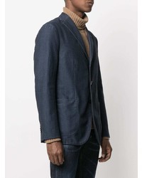 Blazer bleu marine Boglioli