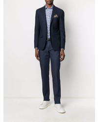 Blazer bleu marine Canali