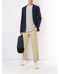 Blazer bleu marine Dondup