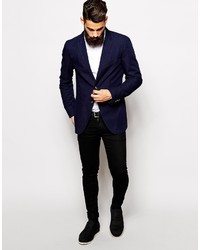 Blazer bleu marine Sisley