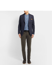 Blazer bleu marine Loro Piana