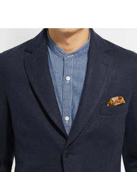 Blazer bleu marine Loro Piana