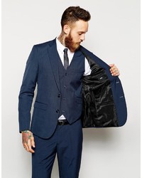 Blazer bleu marine Asos