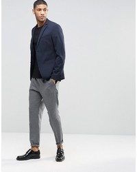 Blazer bleu marine Asos