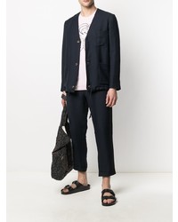 Blazer bleu marine Societe Anonyme