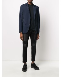 Blazer bleu marine Les Hommes