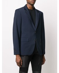 Blazer bleu marine Les Hommes