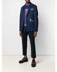 Blazer bleu marine Prada