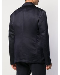 Blazer bleu marine Alexander McQueen