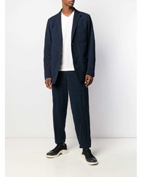 Blazer bleu marine Issey Miyake